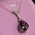 💎 Antique 14k Gold Amethyst & Diamond Necklace 💎 3 thumbnail
