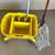 Commercial Mop Bucket on wheels with side press wringer and mop 2 thumbnail