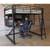 FULL-SIZE LOFT BED WITH BUILT-IN WORKSTATION + MATTRESS 5 thumbnail