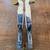 VINTAGE PAIR Huntsville  PRISON COWBOY WESTERN SPURS Double Mounted Pe 2 thumbnail
