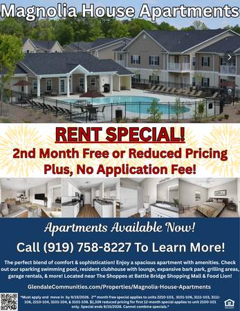 Resort-Like Apartment With Amenities for Rent / Magnolia House Apts 1