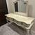 Beautiful Vanity with Mirror and Stool 2 thumbnail