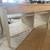 Solid Wood Whitewashed Pine TV Stand / Media Console with Open Shelves 6 thumbnail