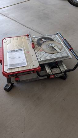 Porter Cable PCE980 6.5 Amp 7" Tabletop Wet Tile Saw 1