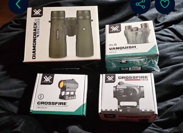 Vortex Diamondbacks HD binoculars / red dots 1