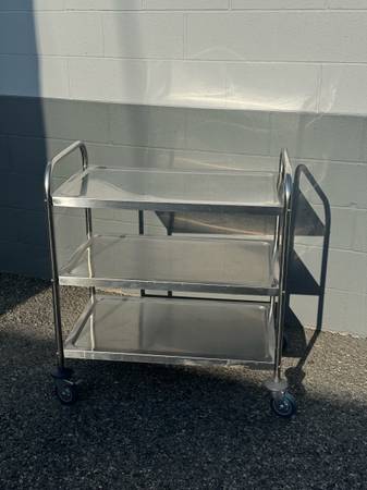 Metal Rolling Cart 1