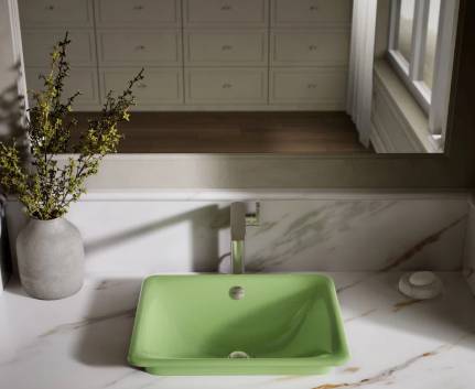 Iron Plains® 18-1/2" rectangular vessel bathroom sink  K-5400-PFG-34 1