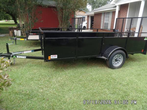 utility trailer, 6 x 12, high sides 1