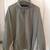 Large Like New Perry Ellis  Sage Green /Cream  Windbreaker 2 thumbnail