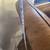 Pair 2 Restoration Hardware Chairs Brown Distressed Armchairs Need TLC 23 thumbnail