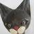 Pair Of Folk Art Hand Carved Painted Wooden Cats 24" Tall 2 thumbnail