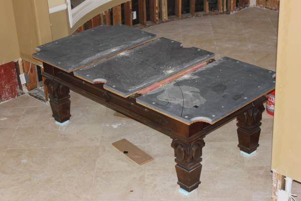 POOL TABLE SLATE  CHEAP  THICK SLATE 1