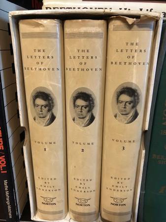 The Letters of Beethoven (Norton, three volume) 1