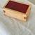 Handmade Custom African Padauk - Maple Wood Dovetails Jewelry Box 4 thumbnail