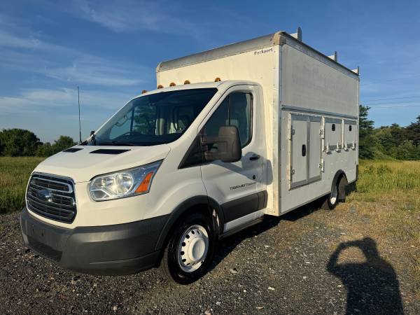 2017 ford Transit E350 HD Kuv utility with ladder racks 1
