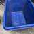 Rubbermaid Uline Poly Box Cube Truck Plastic Bin Hamper on wheels 7 thumbnail