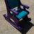 Little Tikes Vintage Green Teal Purple Kids Rocking Chair 3 thumbnail