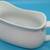 White Unique Shape Gravy Boat 3 thumbnail