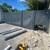 Metal HORIZONTAL SLAT Fence Panel (6'Hx6'W) Black or Basalt Grey 4 thumbnail