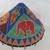 Sumatra Indonesian Traditional Hand Crafted Beaded Ceremonial Hat 2 thumbnail