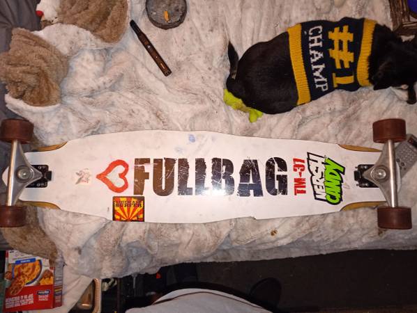 37" Sidewalk Surfer>Fullbag Deck>65mm Wheels 1