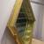 HORCHOW Creazioni Artistiche Gold Wall 31"Curio Mirror Display Cabinet 3 thumbnail