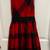 Girls 6X Polo Red Black plaid Dress 1 thumbnail