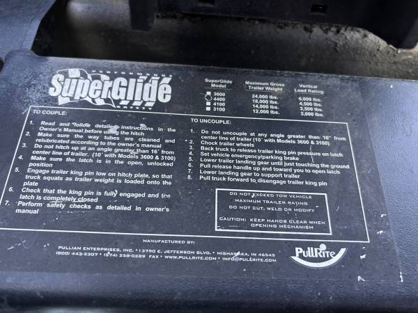 SuperGlide Performance 5th Wheel 1
