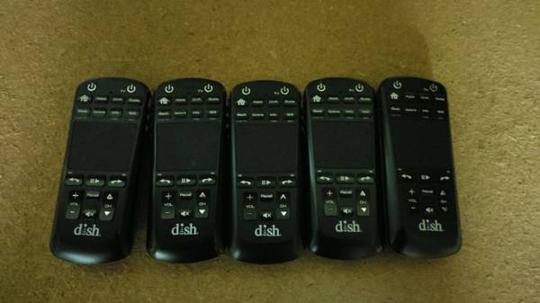 Five Dish Illuminated Voice Activated Remotes 1