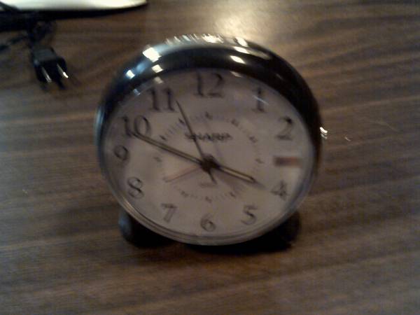 Battery Alarm Clock 1