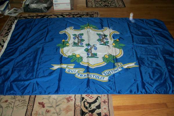 Connecticut Flag - State of Connecticut Flag - 5 FT. by 8 FT 1
