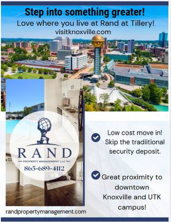 $1,495 / 2br - 1000ft2 - Close to every where you want to be! Best apartment in best location! (Powell, Halls, Clinton, Downtown Knoxville, University of Tn)630951044993291215
