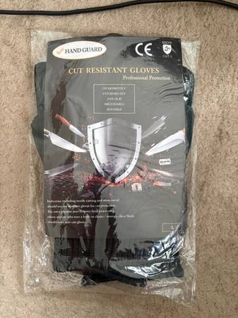Cut resistant gloves (L size) 1