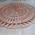 Pair Vintage Pink Depression Glass Mayfair Open Rose Footed Cake Plate 8 thumbnail