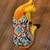 TALAVERA HORSE MEXICAN POTTERY LARGE FOLK ART PRE-OWNED 2 thumbnail