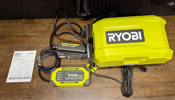 Ryobi 40V Backpack Battery Power Supply (Tool Only) 1