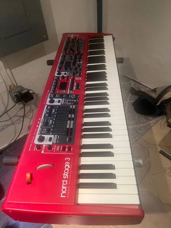 Nord Stage 3 HP76 Piano, Organ, Synth weighted keys 1