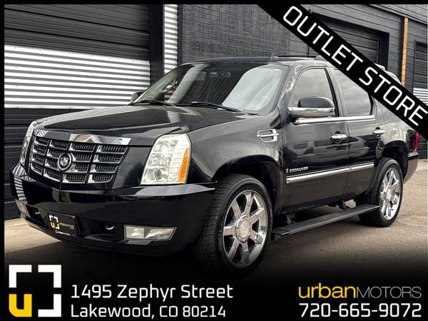 2008 Cadillac Escalade AWD - Leather Heated Seats  Sunroof  Rear DVD - $7,990 (1495 Zephyr St, Lakewood, CO 80214)63612445617155124