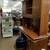 Solid Oak Desk with Hutch and Matching 2 Drawer File Cabinet 8 thumbnail
