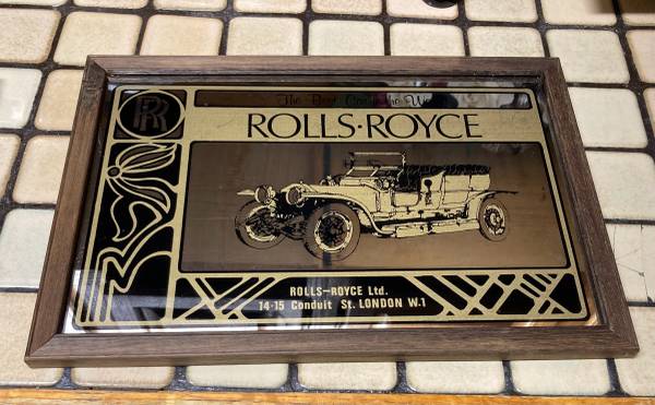 Rolls Royce sign 1