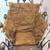 ANTIQUE VICTORIAN BALL & STICK WOOD DOLL CARRIAGE BUGGY w/ SILK PILLOW 6 thumbnail
