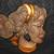 Vintage hammered copper artwork - Woman's silhouette 3 thumbnail