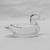 Val St Lambert Signed Crystal Duck 4” 1 thumbnail