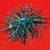 GLITTERED AND SEQUINED BURST ORNAMENT, TURQUOISE (Set of 4) 20 thumbnail