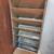 vintage 29" wall mount metal 6 tray FILE holder filing folder 13 thumbnail