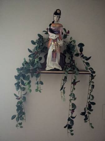 Oriental Doll Wall Decor 1