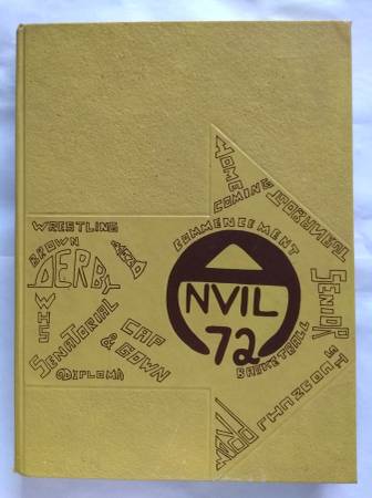 East Chicago Washington Anvil 1972 yearbook 1