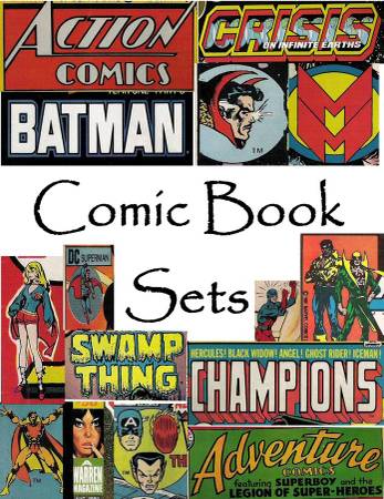 Comic Book sets 1