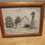 Country Theme Pencil Sketches by Robert Daugherty Set of 2 4 thumbnail