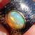 Natural Opal ring, size 7.25 Silver, gold 2 thumbnail